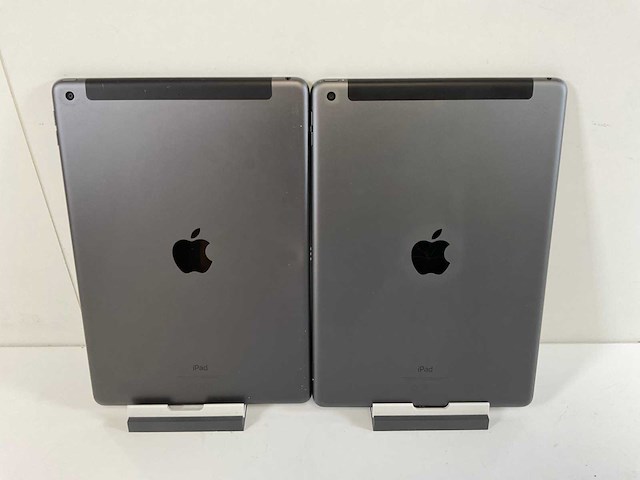 Apple ipad 7th gen - wi-fi + cellular - 32 gb / 128 gb - space gray (2x) - afbeelding 5 van  7