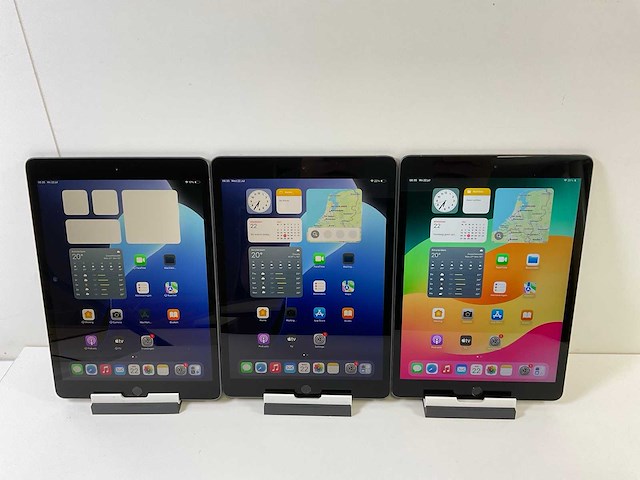 Apple ipad 7th gen - wifi - 32 gb - space gray (3x) - afbeelding 1 van  9