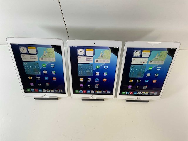 Apple ipad 7th gen 10.2” - wifi + cellular - 128 gb - silver (3x) - afbeelding 2 van  5