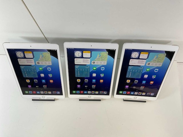 Apple ipad 7th gen 10.2” - wifi + cellular - 128 gb - silver (3x) - afbeelding 2 van  5