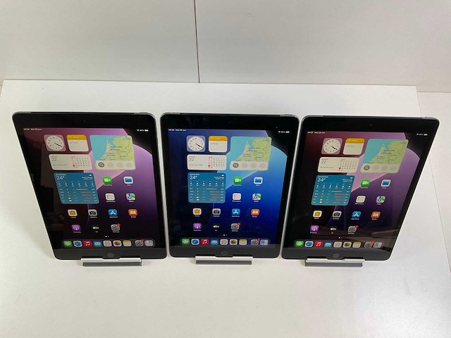 Apple ipad 7th gen 10.2” - wifi + cellular - 128 gb - space gray (3x) - afbeelding 2 van  8