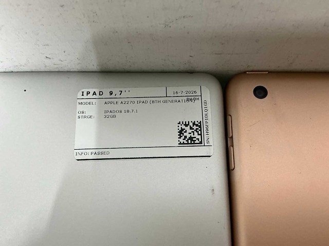 Apple ipad 8 a2270 tablet (3x) - afbeelding 3 van  7