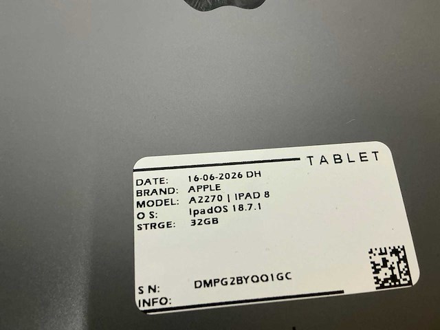 Apple ipad 8 tablet (7x) - afbeelding 7 van  9