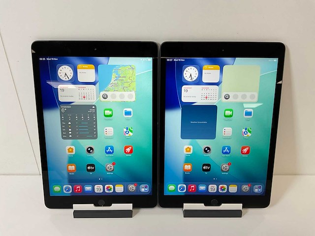 Apple ipad 8th gen - wifi + cellular - 32 gb - space gray (2x) - afbeelding 1 van  7
