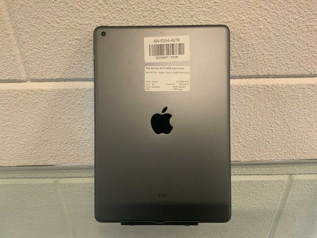 Apple ipad 8th gen 32 gb wi-fi space gray - afbeelding 2 van  2