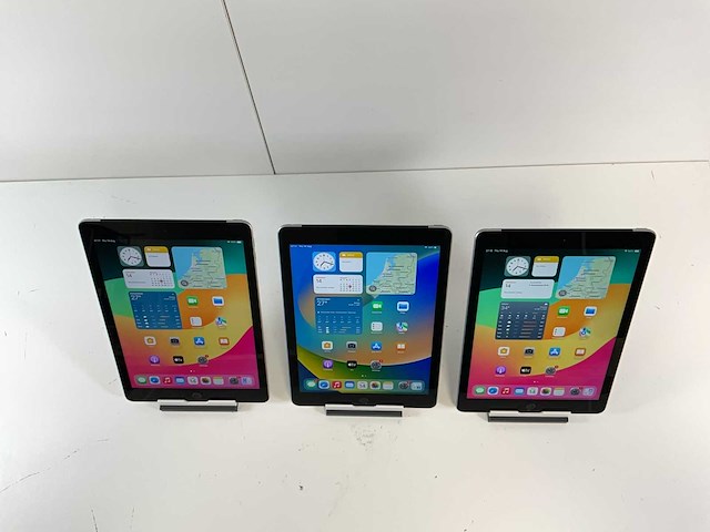 Apple ipad 9 6th gen 9,7”, wifi + cellular - 128 gb - space gray (3x) - afbeelding 2 van  9