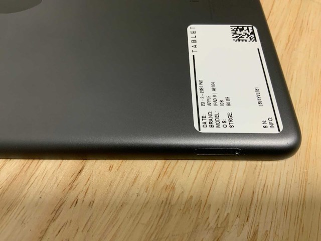 Apple ipad 9 a2604 tablet - afbeelding 5 van  5