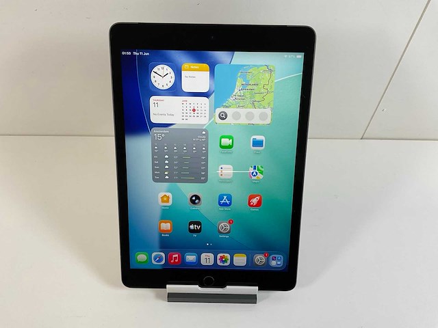 Apple ipad 9th gen - wi-fi + cellular - 256 gb - space gray - afbeelding 1 van  6