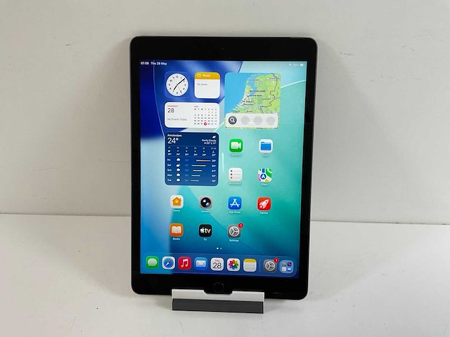 Apple ipad 9th gen - wi-fi + cellular - 64 gb - space gray - afbeelding 1 van  6