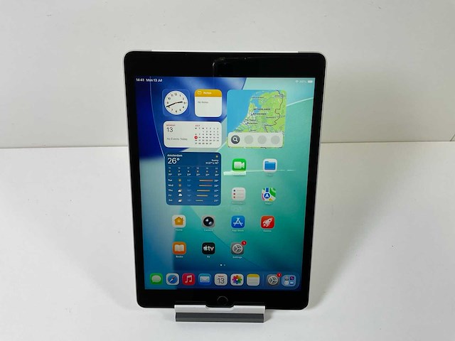 Apple ipad 9th gen - wifi + cellular - 64 gb - silver - afbeelding 1 van  6
