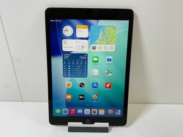 Apple ipad 9th gen - wifi + cellular - 64 gb - silver - afbeelding 1 van  6