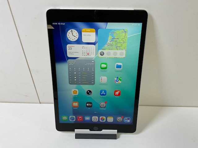 Apple ipad 9th gen - wifi + cellular - 64 gb - silver - afbeelding 1 van  6