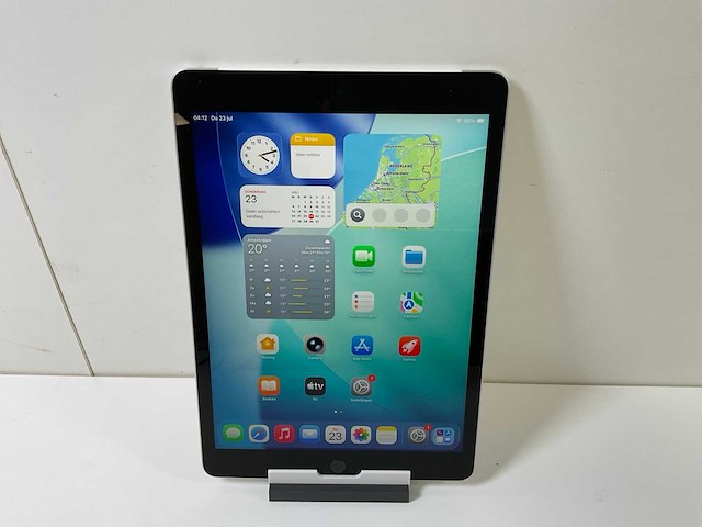 Apple ipad 9th gen - wifi + cellular - 64 gb - silver - afbeelding 1 van  6