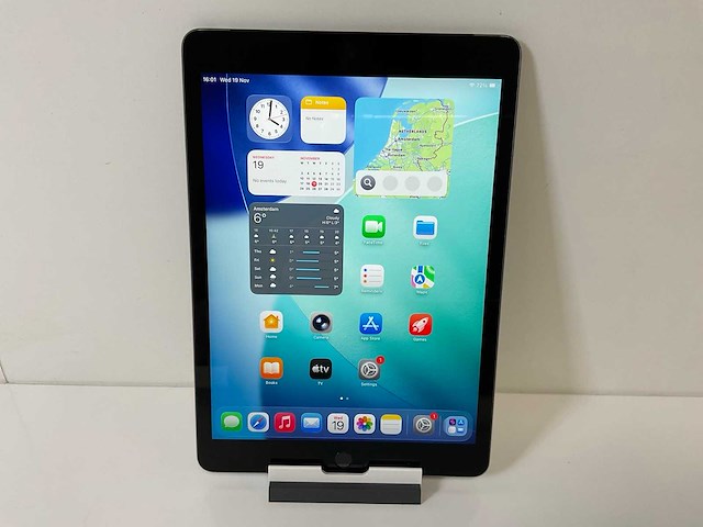 Apple ipad 9th gen - wifi + cellular - 64 gb - space gray - afbeelding 1 van  6