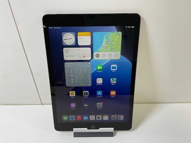 Apple ipad 9th gen - wifi + cellular - 64 gb - space gray - afbeelding 1 van  6