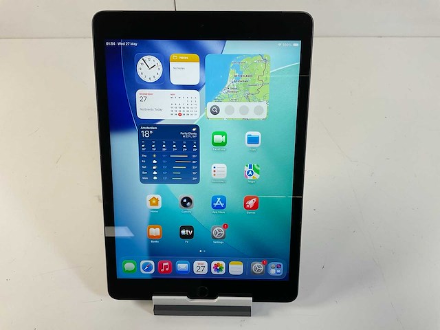 Apple ipad 9th gen 10.2” - wifi + cellular - 64 gb - space gray - afbeelding 1 van  5