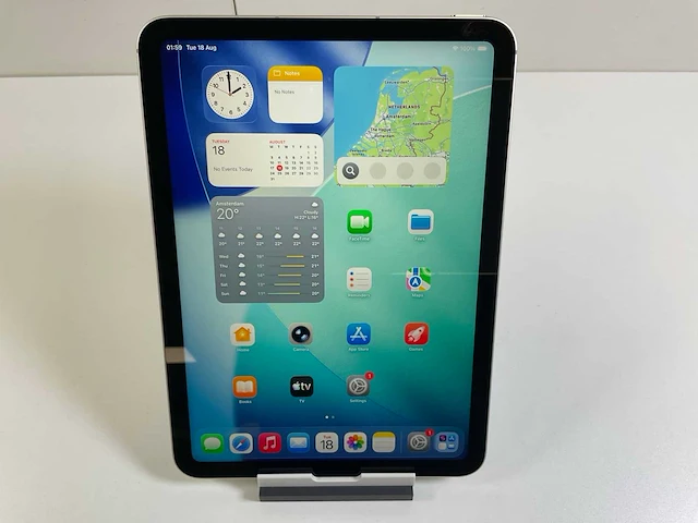 Apple ipad (a16) - wifi + cellular - 128 gb - silver - afbeelding 1 van  4