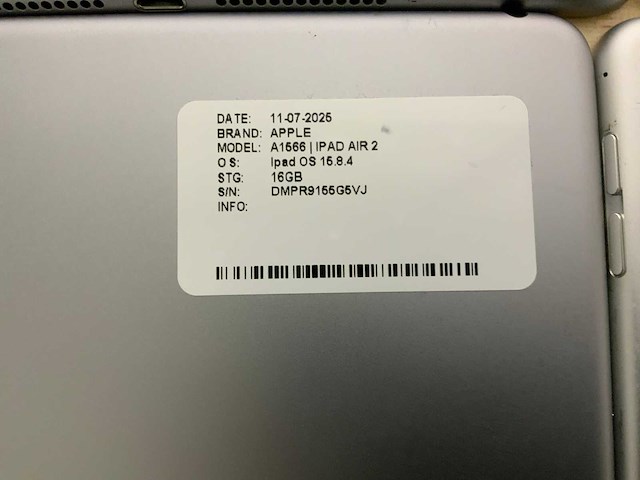 Apple ipad air 1 & 2 tablet (13x) - afbeelding 4 van  14