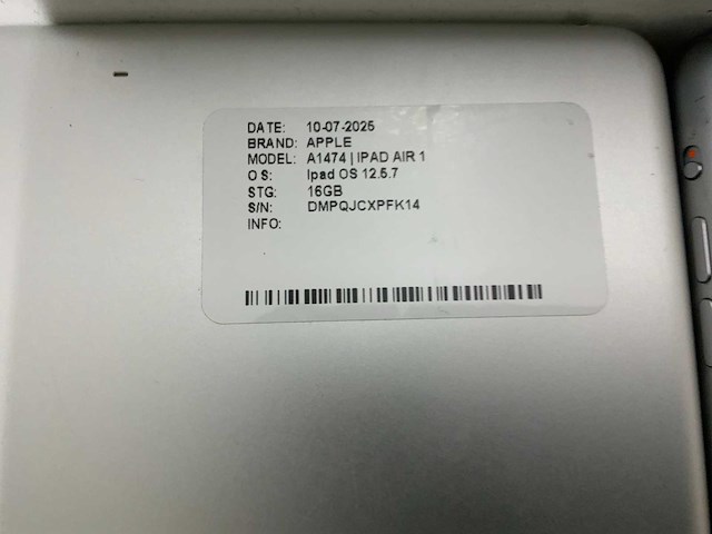 Apple ipad air 1 & 2 tablet (13x) - afbeelding 9 van  14