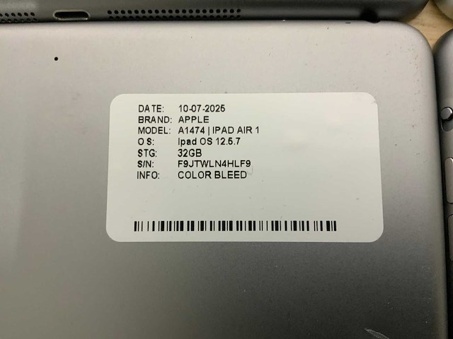 Apple ipad air 1 & 2 tablet (13x) - afbeelding 12 van  14
