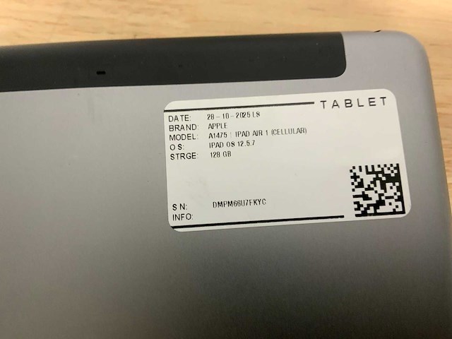 Apple ipad air 1 & 2 tablet (15x) - afbeelding 2 van  17