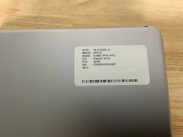 Apple ipad air 1 & 2 tablet (15x) - afbeelding 15 van  17