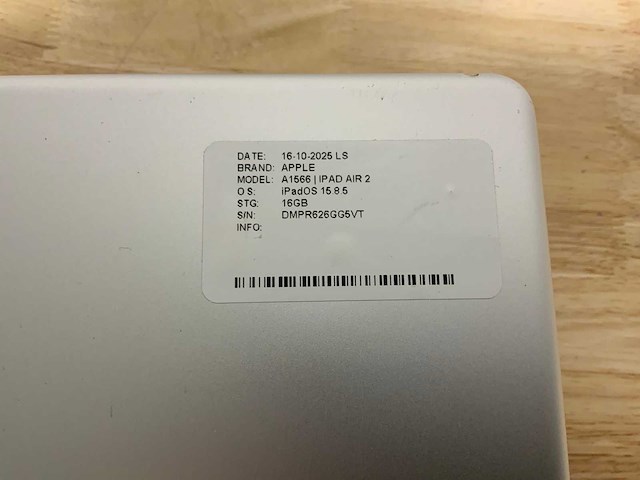 Apple ipad air 1 & 2 tablet (15x) - afbeelding 11 van  17