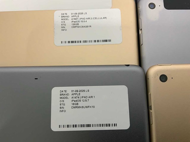 Apple ipad air 1 & 2 tablet (29x) - afbeelding 3 van  20