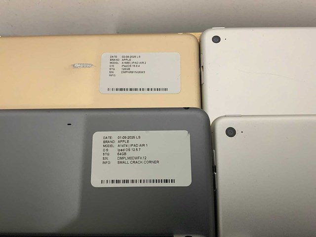 Apple ipad air 1 & 2 tablet (29x) - afbeelding 16 van  20