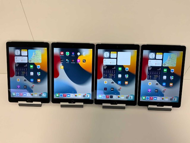 Apple ipad air 2 - wi-fi & cellular - 128 gb - space gray (4x) - afbeelding 1 van  8