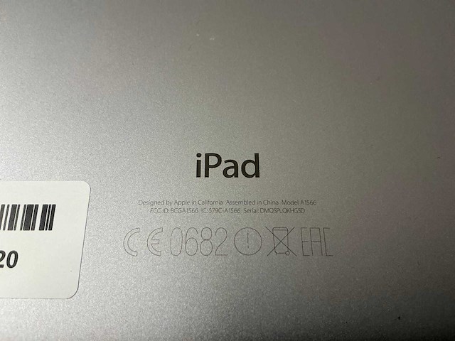 Apple ipad air 2 (32gb) tablet - afbeelding 4 van  5