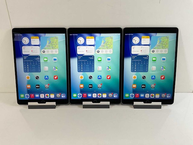 Apple ipad air 3rd gen - wi-fi + cellular - 64 gb - space gray (3x) - afbeelding 1 van  8