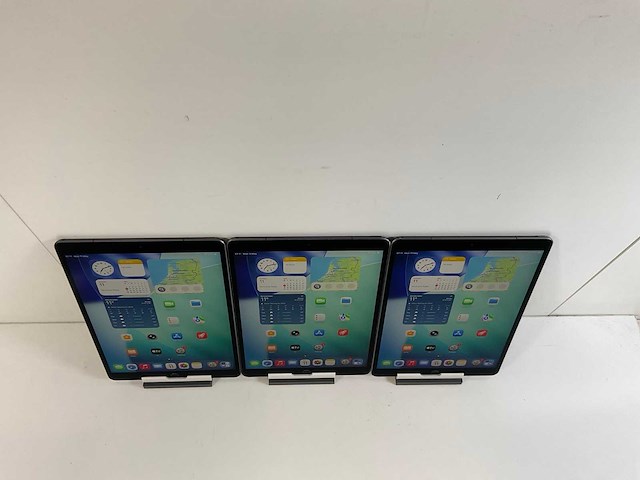 Apple ipad air 3rd gen - wi-fi + cellular - 64 gb / 256 gb - space gray (3x) - afbeelding 2 van  8
