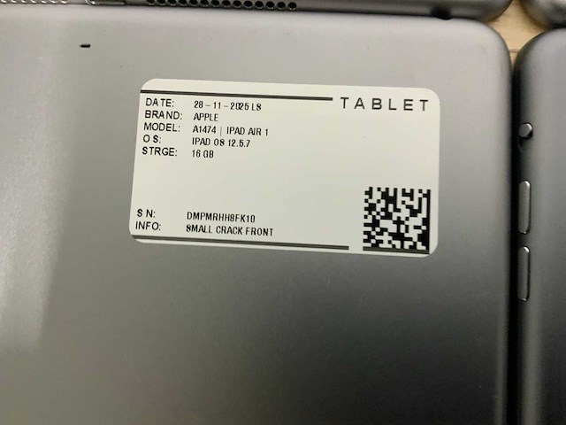 Apple ipad air2 & air tablet (15x) - afbeelding 6 van  17