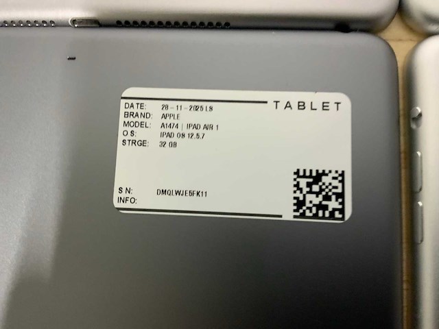 Apple ipad air2 & air tablet (15x) - afbeelding 7 van  17