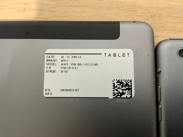 Apple ipad air2 & air tablet (20x) - afbeelding 7 van  17
