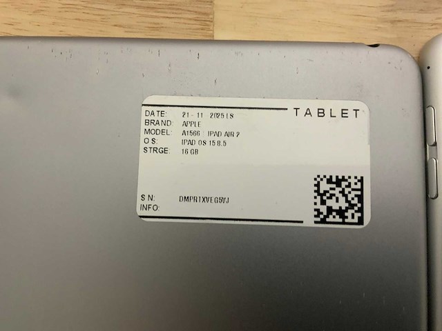 Apple ipad air2 & air tablet (20x) - afbeelding 12 van  21