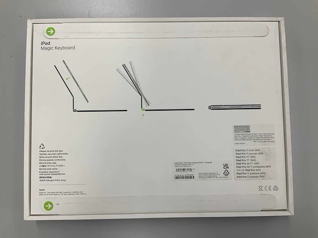 Apple ipad magic keyboard black hungarian - afbeelding 2 van  2