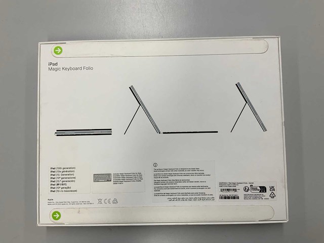 Apple ipad magic qwertz keyboard folio - afbeelding 2 van  2