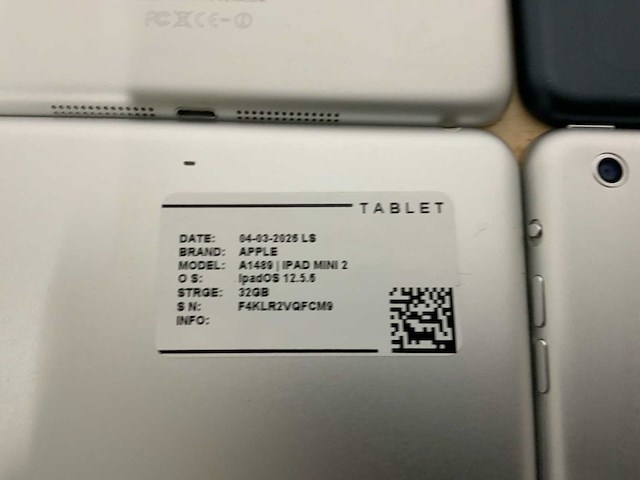 Apple ipad mini 1 & 2 & 3 & 4 tablet (20x) - afbeelding 1 van  11