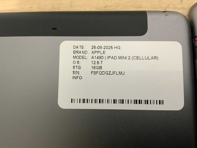 Apple ipad mini 1 & 2 & 4 tablet (16x) - afbeelding 3 van  16