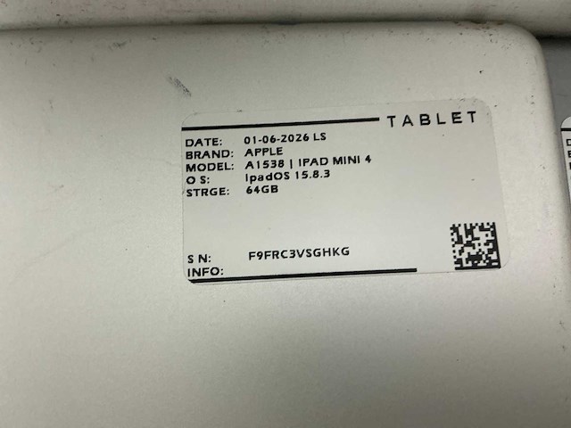 Apple ipad mini 1 & 2 & 4 tablet (17x) - afbeelding 5 van  10