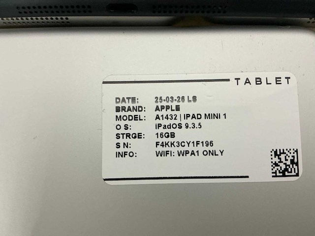 Apple ipad mini 1 & 2 & 4 tablet (17x) - afbeelding 3 van  19