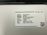 Apple ipad mini 1 & 2 & 4 tablet (17x) - afbeelding 3 van  19