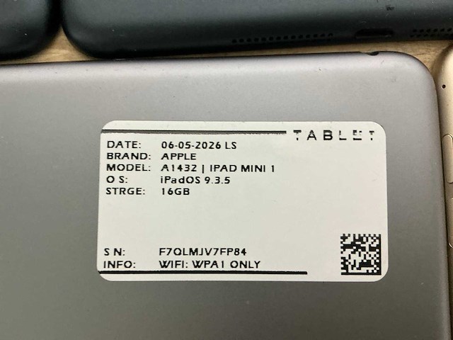 Apple ipad mini 1 & 2 & 4 tablet (17x) - afbeelding 7 van  19