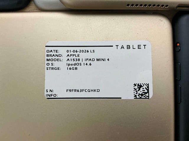 Apple ipad mini 1 & 2 & 4 tablet (17x) - afbeelding 8 van  19