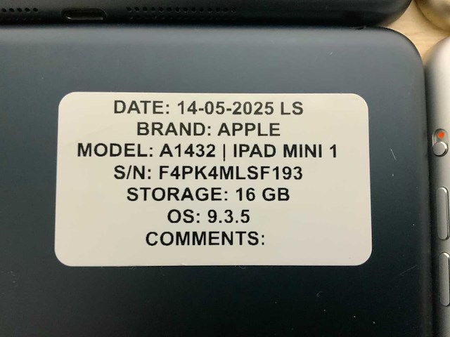 Apple ipad mini 1 & 2 & 4 tablet (5x) - afbeelding 2 van  10