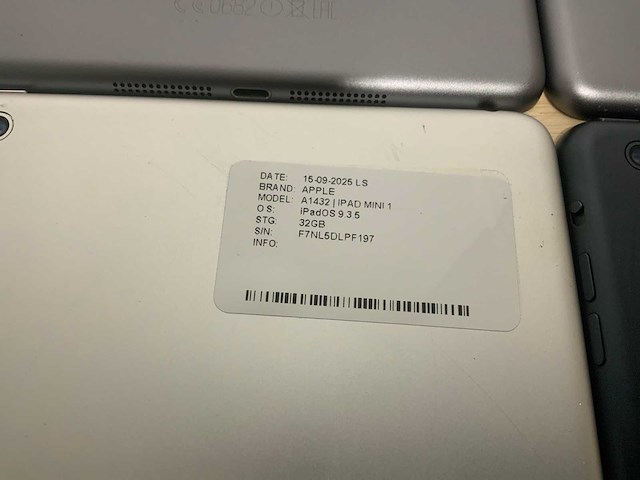 Apple ipad mini (1 & 2) tablet (8x) - afbeelding 4 van  13
