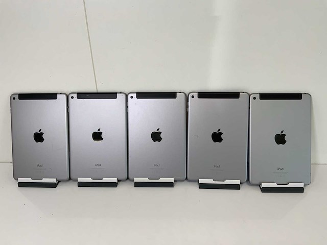 Apple ipad mini 4 - wi-fi & celullar - 128 gb - space gray (5x) - afbeelding 8 van  11