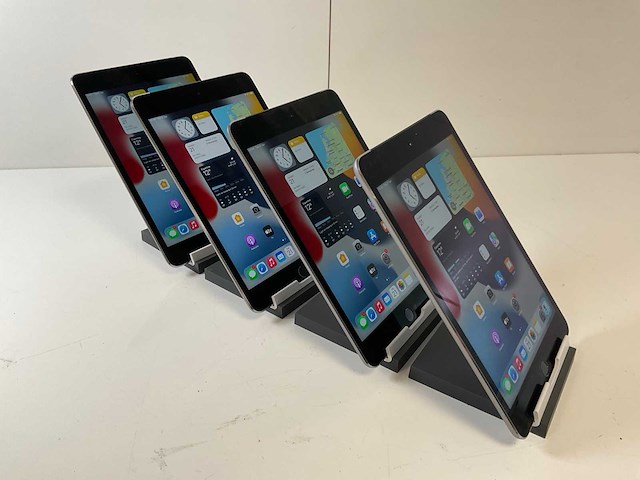 Apple ipad mini 4 7.9” - wifi + cellular - 128 gb / 32 gb - space gray (4x) - afbeelding 3 van  4